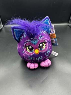 Hasbro Furby Purple Plush Stuffed Animal Toy
